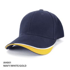 AH Navy White Gold
