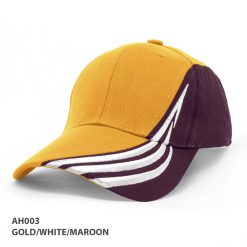 AH Gold White Maroon
