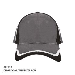 AH Charcoal White Black