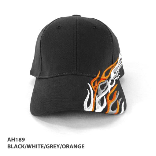 AH Black White Grey Orange