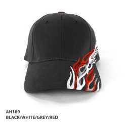 AH Black White Grey Red