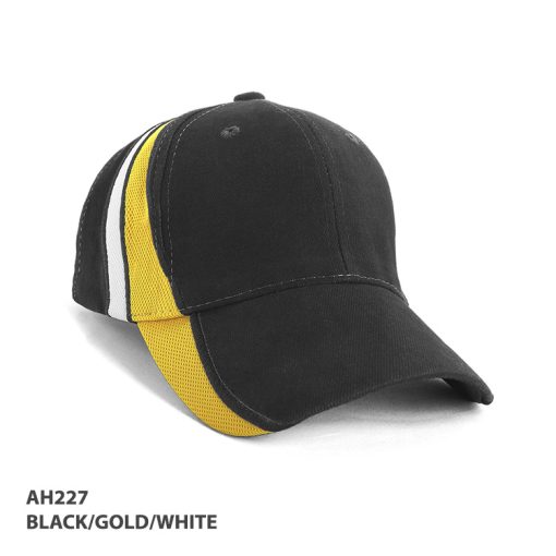 AH Black Gold White