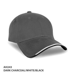 AH Dark-Charcoal White Black