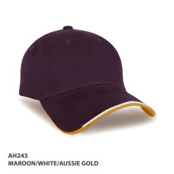 AH Maroon White Aussie-Gold