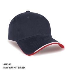 AH Navy White Red