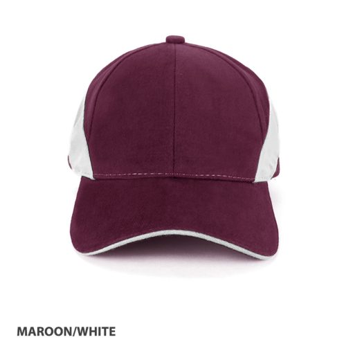 AH Maroon White