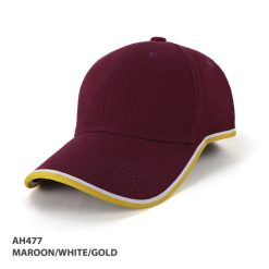 AH Maroon White Gold
